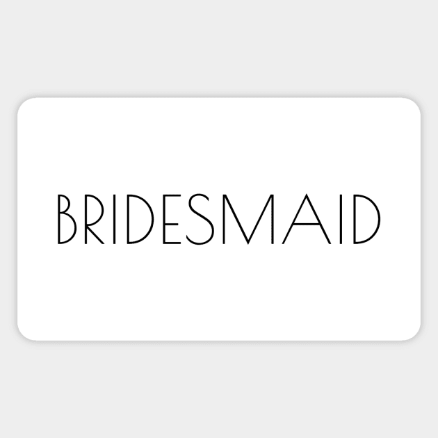 BRIDESMAID Sticker by Cult Classics